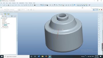 Pro E Wildfire 5 0 Revolve Tutorial