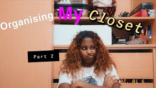 Cleaning & Organising My Wardrobe (moving into new house PART 2)