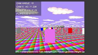 Mode 7 - Player Control - Any Sprite
