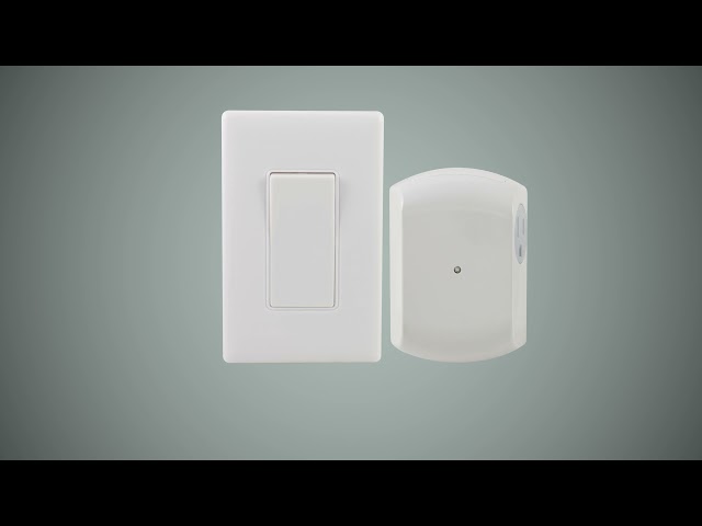 GE Wireless Wall Switch Lighting Control, White