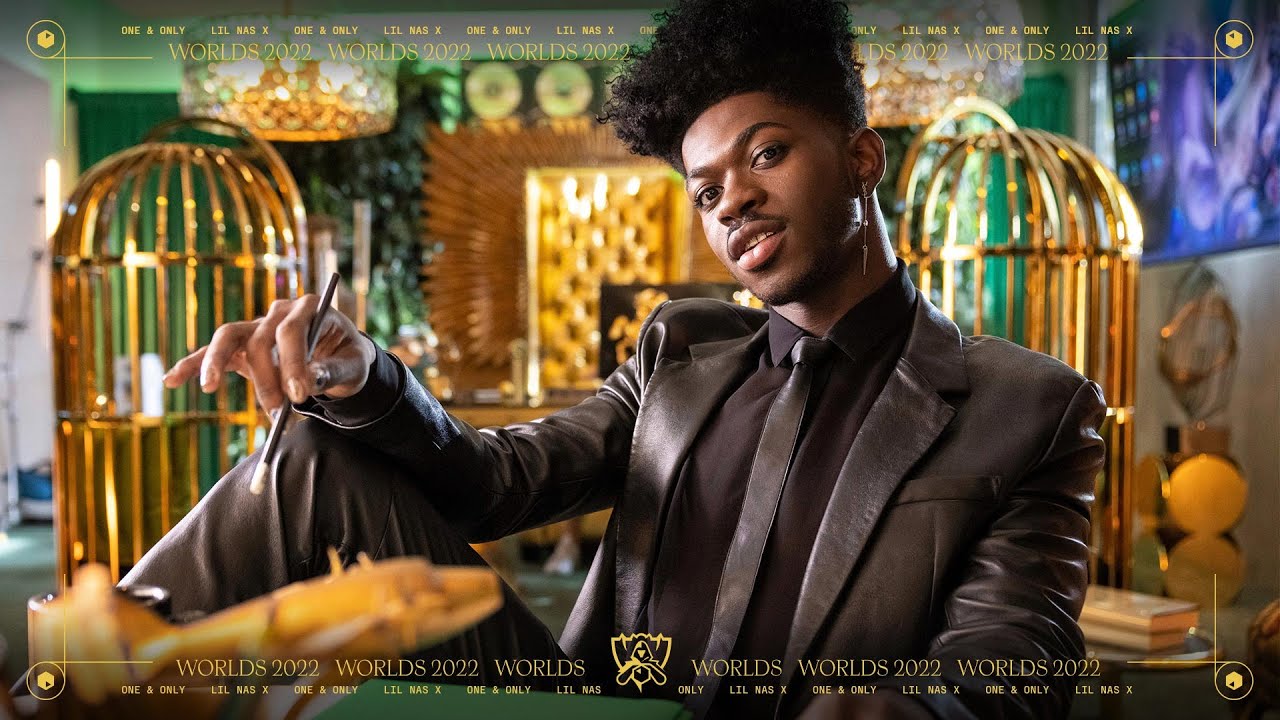 LIL NAS X TAKES OVER AS PRESIDENT OF LEAGUE OF LEGENDS WORLDS 2022