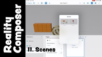 Creating Multiple Augmented Reality Scenes in Reality Composer