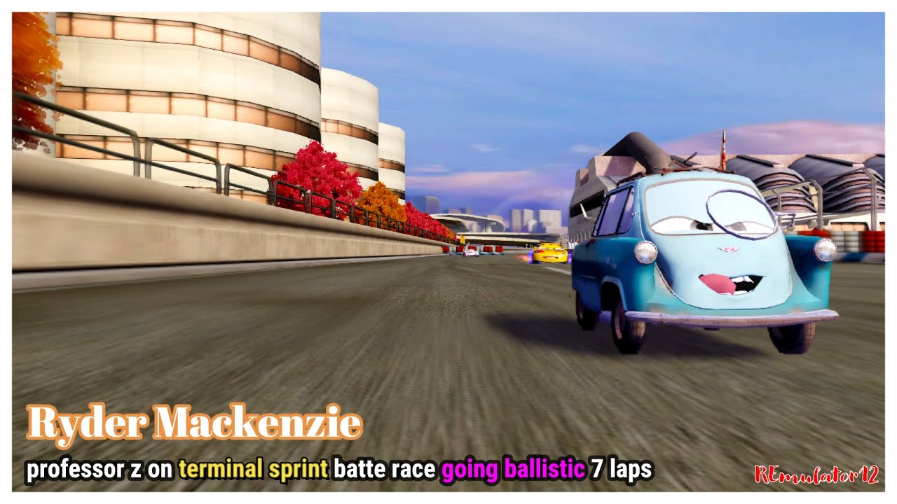 Cars 2 The Video Game | Professor Z - Battle Race (Going Ballistic ...