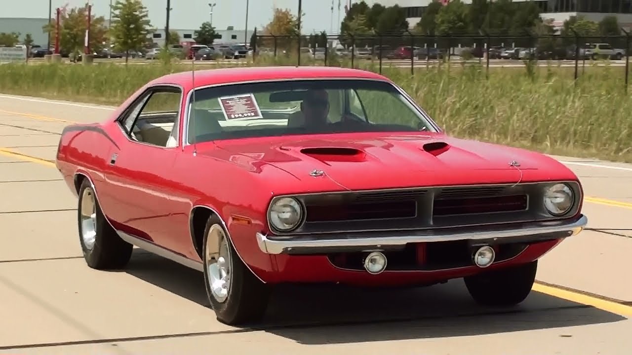 Test Driving 1970 Plymouth Cuda 440 Six Pack Pistol Grip Four Speed Youtube