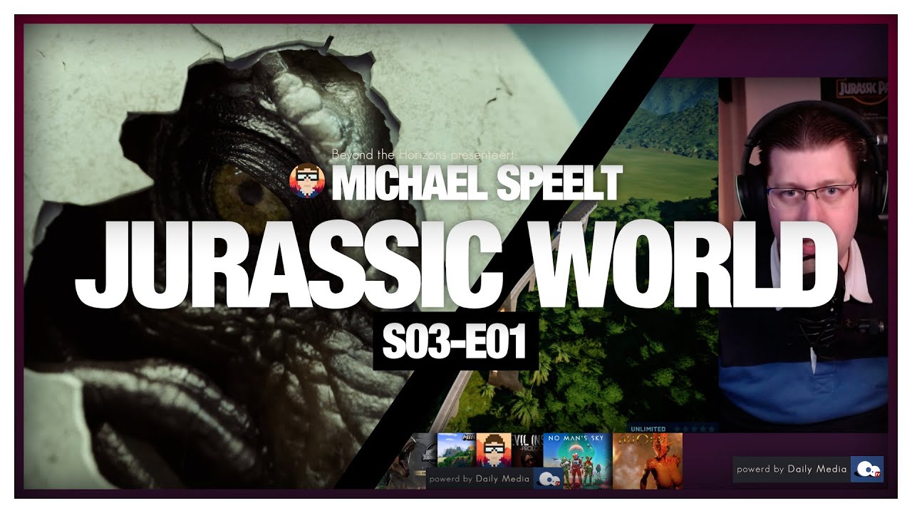 S03E01 - Michael Speelt: Jurassic World Evolution Part I