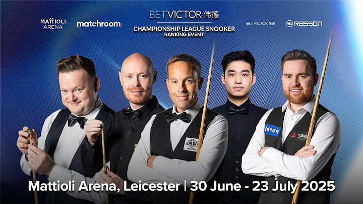 WATCH LIVE | 2025 BetVictor Championship League Snooker Ranking Edition | Table Two