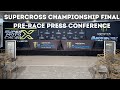 2024 monster energy ama supercross championship final prerace press conference  salt lake city