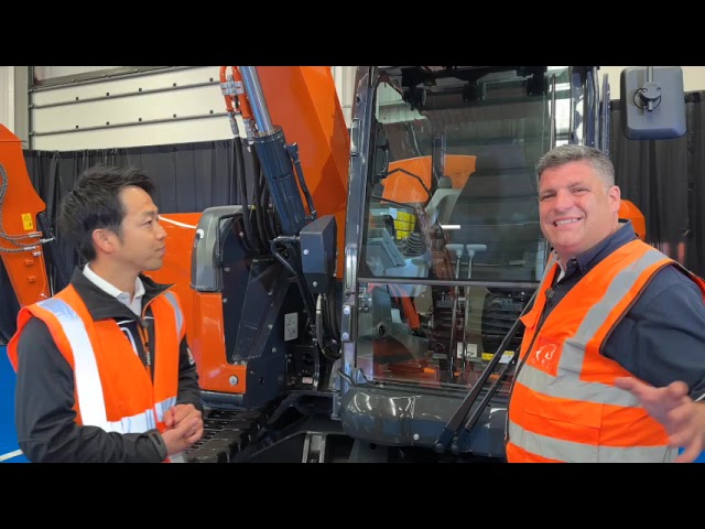 Introducing the ZX95-7 excavator - YouTube