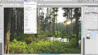 Creating Sunbeams in Adobe Photoshop CS5