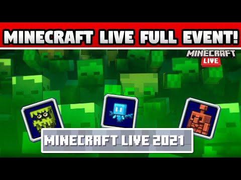 Minecraft Live 2021 Live Stream! (1.19 Update & Mob Vote)