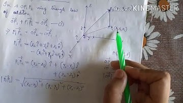 Vector Joining Two Points, Section Formula | CHAPTER 10  Class12 MATHS