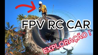 Explorando a vizinhança com FPV RC Car