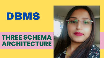 THREE SCHEMA ARCHITECTURE -DBMS (IT AND CS LECTURES) EXTERNAL SCHEMA,CONCEPTUAL SCHEMA AND INTERNAL