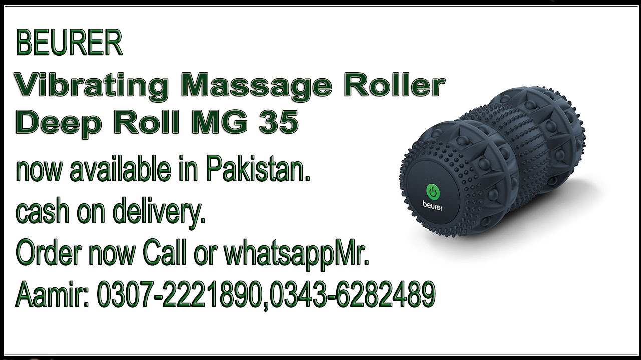 beurer massagerolle mit vibration mg 35 Beurer Vibrating Massage Roller Deep Roll MG 35