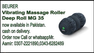 Beurer Vibrating Massage Roller Deep Roll MG 35 | Product Review and  Unboxing