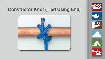 Constrictor Knot (Rope End Method) | How to Tie a Constrictor Knot (Rope End Method)
