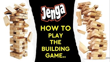 HOW TO PLAY JENGA | BEST INDOOR FAMILY GAME | RULES OF JENGA | A COMPREHENSIVE DEMONSTRATION