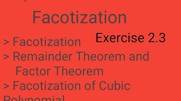 Exercise 2.3 General Math Class 10th