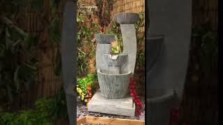 WE13382 Tranquility Medium Venetian Cascade Water Feature #2