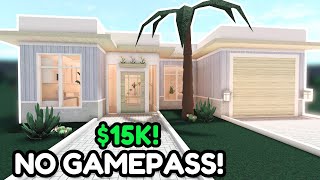 Building a 15k COASTAL NO GAMEPASS Bloxburg House! *1 Story Build Tutorial* Building a 15k COASTAL NO GAMEPASS Bloxburg House! *1 Story Build Tutorial*
