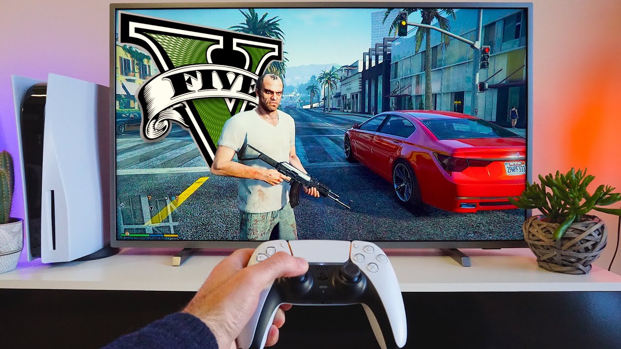 The PS5 GTA V version on doesn't come close to these mods 😱, The PS5 GTA V  version on doesn't come close to these mods 😱, By GAMINGbible