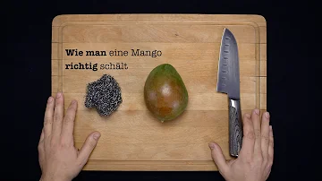 Wie ist man eine Mango richtig?