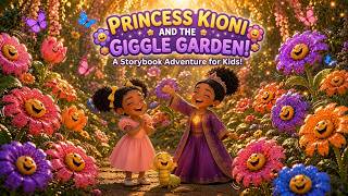 Princess Kioni and the Giggle Garden! ✨ Animated Read-Aloud Story for Kids (Ages 3–6)