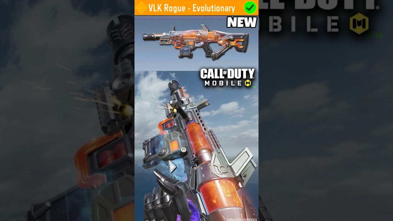 *НОВЫЙ* ЛЕГЕНДАРНЫЙ VLK ROUGE - ЭВОЛЮЦИОННЫЙ 🤯 (COD MOBILE)