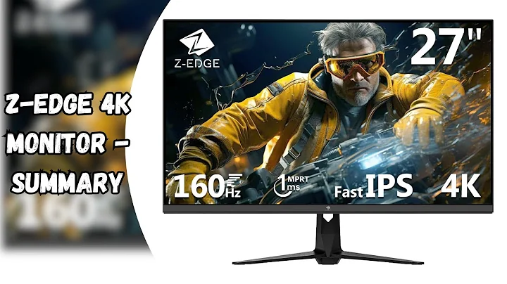 This 4K Monitor is a Game Changer | Z-Edge 27-Inch 4K IPS Monitor