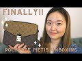 POCHETTE METIS UNBOXING! I'M SO EXCITED #louisvuitton #pochettemetis #reversemonogram