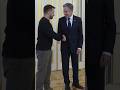 Blinken Meets Zelenskiy in Kyiv During Surprise Visit to Ukraine