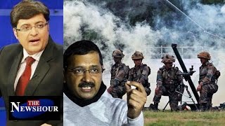 Arvind Kejriwal Wants 'PROOF' Of Surgical Strike: The Newshour Debate (4th Oct)