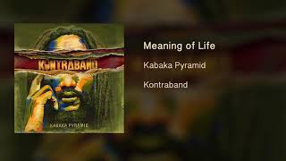 Vignette de la vidéo "Kabaka Pyramid - Meaning of Life [Official Audio - Kontraband Album]"