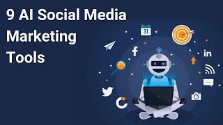 9 AI-Powered Social Media Marketing Software | Content Creation, Automation, Competitor Analysis screenshot 1