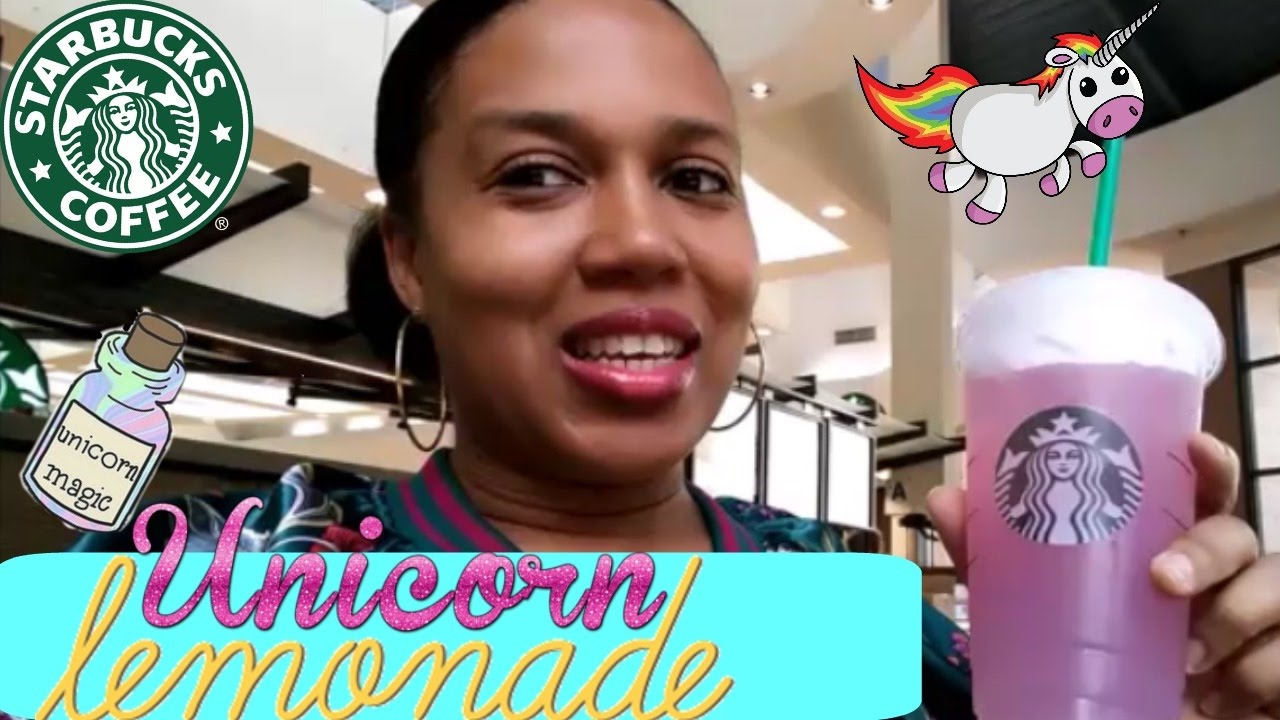 A STARBUCKS UNICORN LEMONADE REALLY A STARBUCKS UNICORN LEMONADE REALLY