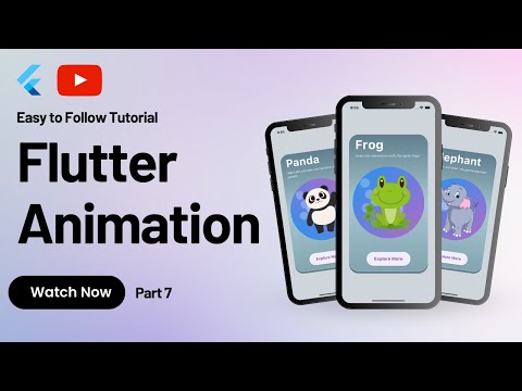 Flutter Animation Tutorial: Basic Animation Part 7