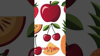 Clipart fruits digital products