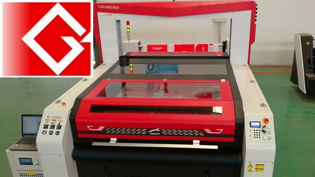 Vision Laser Cutter for Printed Jerseys YouTube