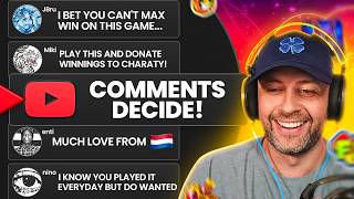 YOUR COMMENTS PICK THE BONUS BUYS & WHICH GAMES WE PLAY!!