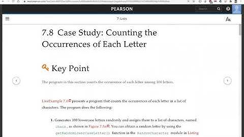 Daniel Liang Python Section 7 8