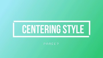 How to center elements and text with CSS vertically