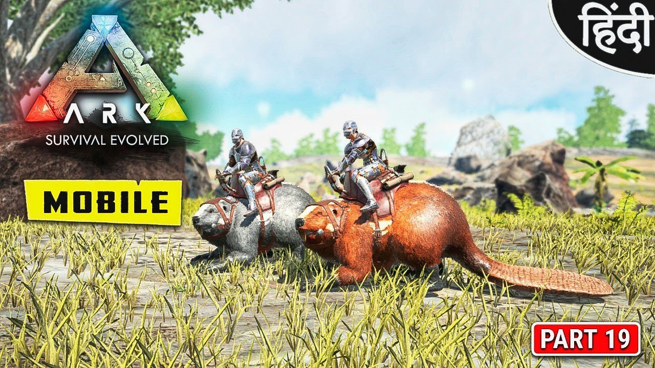 TAMING BEAVERS | ARK SURVIVAL EVOLVED MOBILE MULTIPLAYER EPISODE - 12