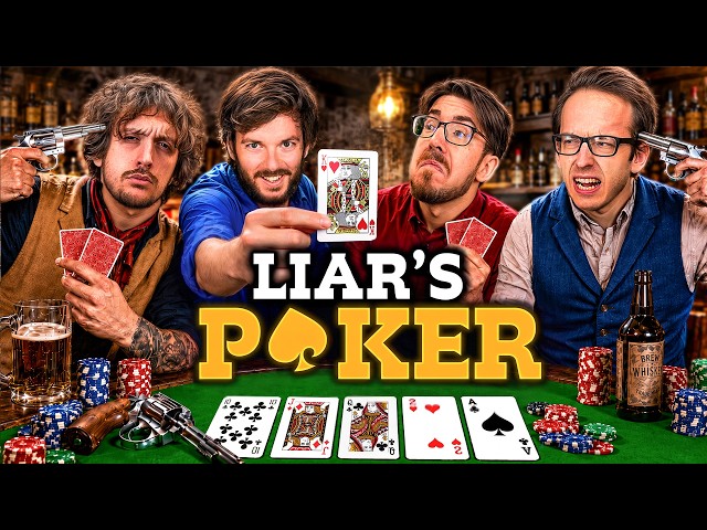 POKER… ma con la ROULETTE RUSSA! - Liar’s Poker con Leo e Bertra