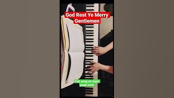 Thumbnail of God Rest Ye Merry Gentlemen - Easy Christmas Piano Music