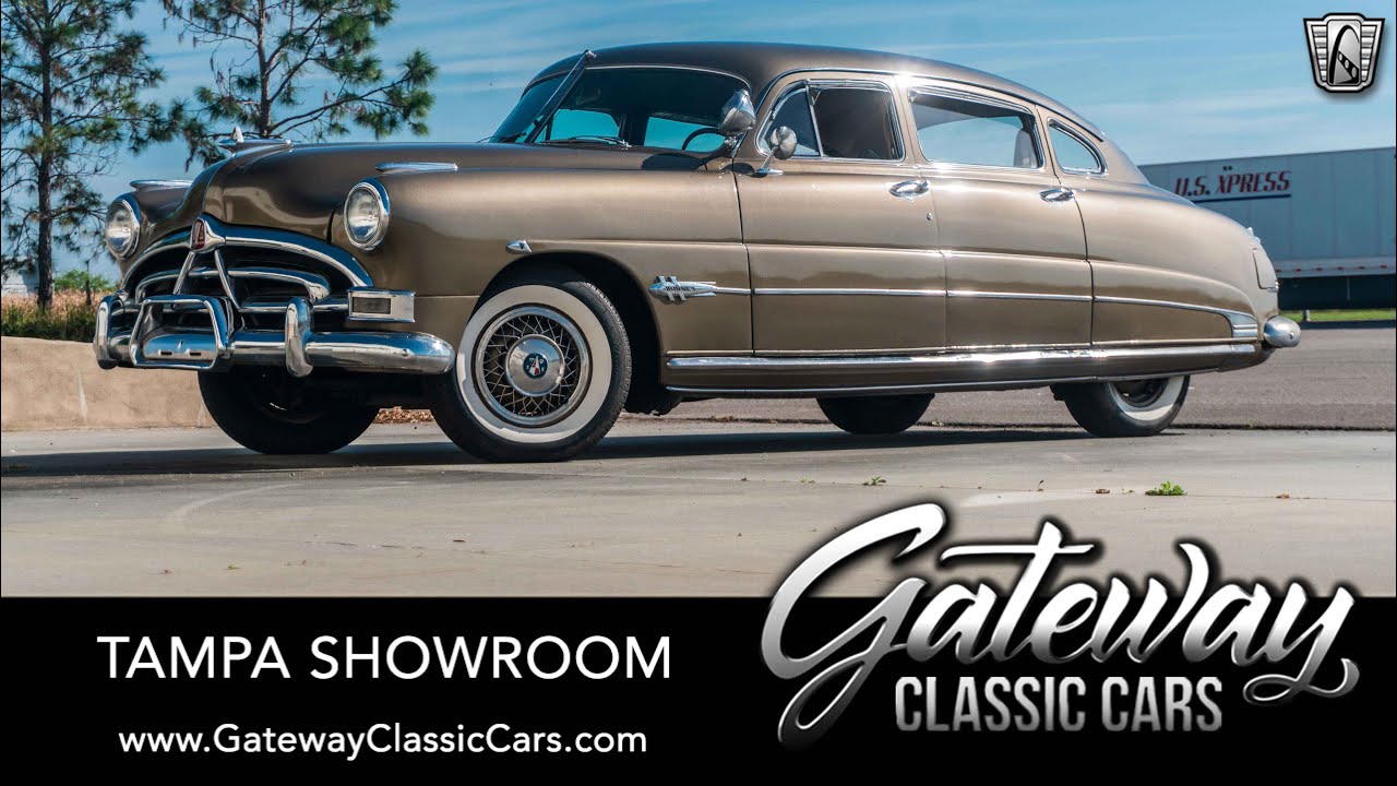 1951 Hudson Hornet, Gateway Classic Cars - Tampa #1977 - YouTube