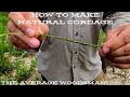 How to Make Cordage From Natural Material