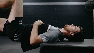 Supine Bench Hamstring Hold (Hamstring Strength)