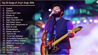 Best of Arijit Singh August 2016 Latest and Top songs Jukebox