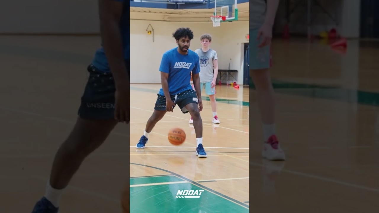 Basketball Drill: Heavy Step & Hip Swivel to Finishing