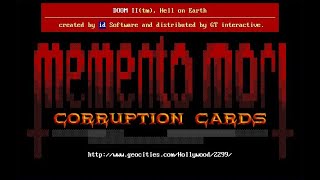Doom II: Memento Mori + Corruption Cards - 1ª parte (map01 - map05)